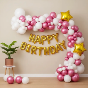 Blush & Glow Birthday Theme