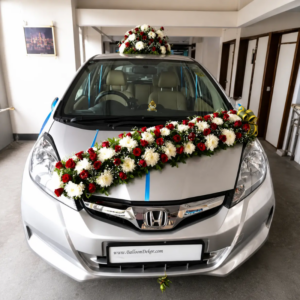 Premium Wedding Car Floral Decoration